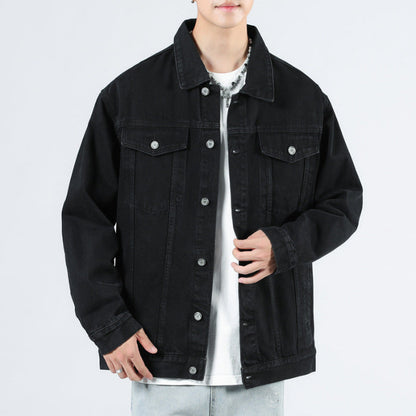 Men's Denim Jacket Casual Jacket Top