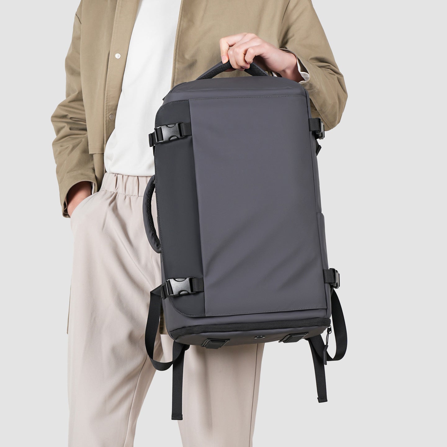 Large-Capacity Commuter Laptop Backpack