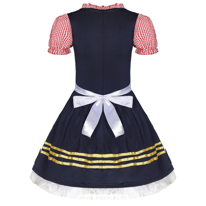 German Oktoberfest Costume Halloween Maid Stage Costume