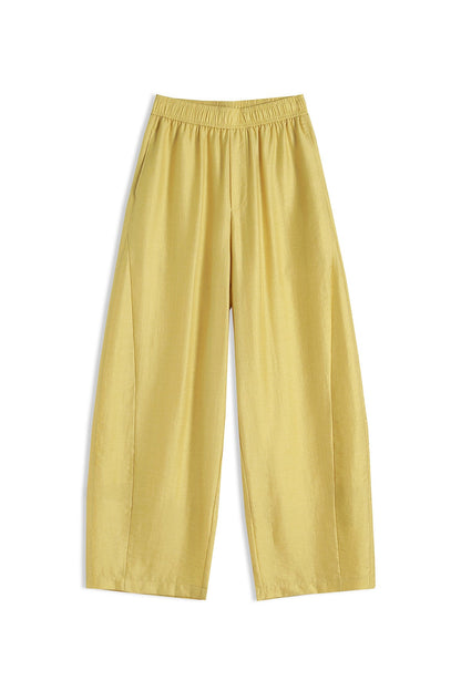 Versatile Loose Wide-leg Cropped Pants For Women