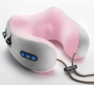 Gold U-Type Massage Pillow