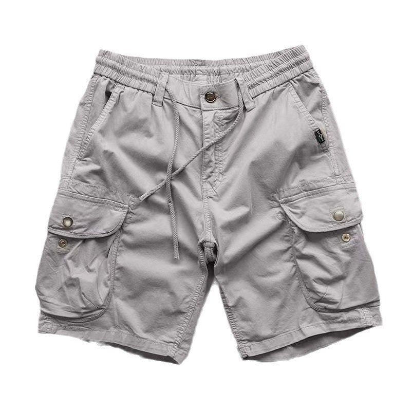 Casual Athletic Loose-fitting Straight-leg Capri Pants