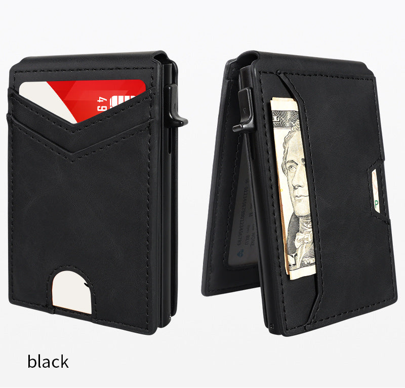 Ultra Thin And Minimalist Anti Demagnetization And Anti-theft Card Bag