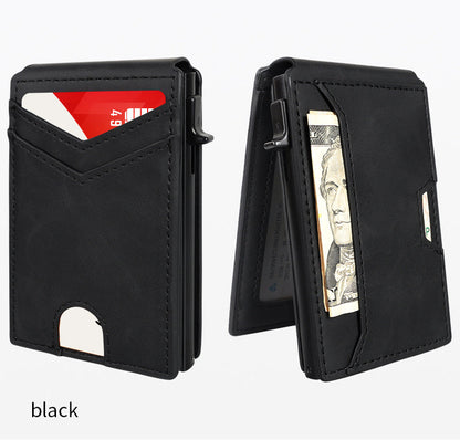 Ultra Thin And Minimalist Anti Demagnetization And Anti-theft Card Bag