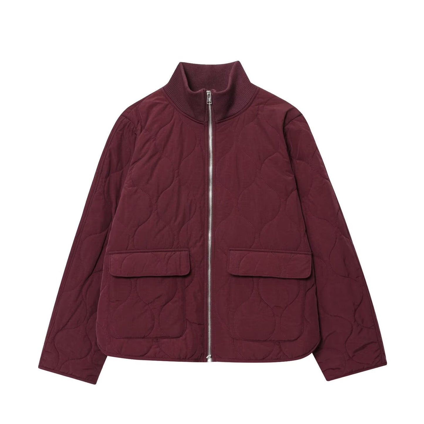 Loose, Oversized Quilted Lightweight Cotton-padded Jacket