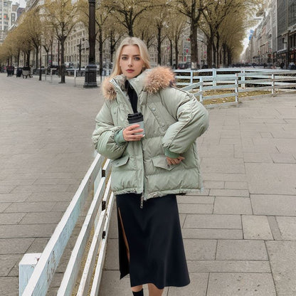 Women's Loose-Fitting Padded Winter CoatPadded Jacket