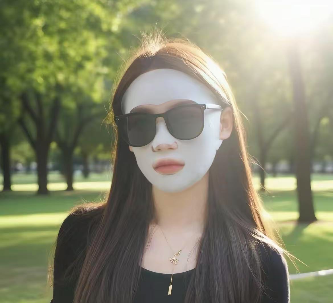 Sun-protective Face Mask For Women Full-face Coverage UV Protection
