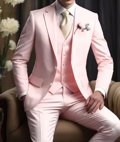 Elegant Business Banquet Suit Set For Men