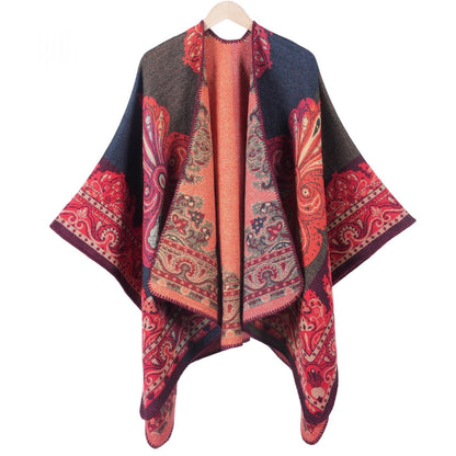 Four-season Ethnic-style Womens Shawl