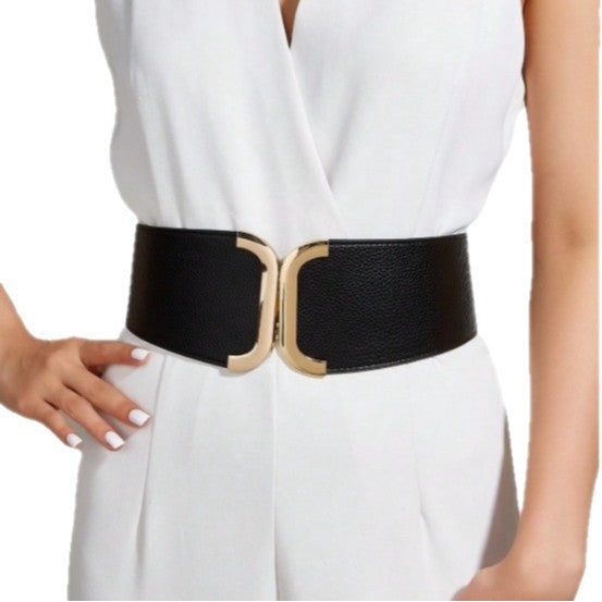 Dragon-patterned Snap-fit Elastic Waistband For Women