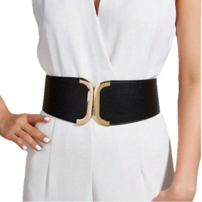 Dragon-patterned Snap-fit Elastic Waistband For Women