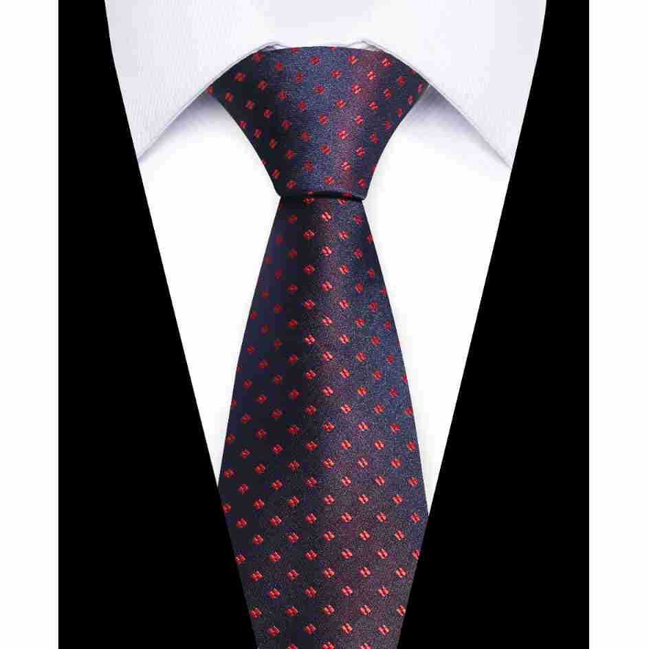 Usiness Striped Hand-stitched Polyester Tie