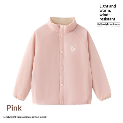 Lightweight Winter Cotton Coat For Girls