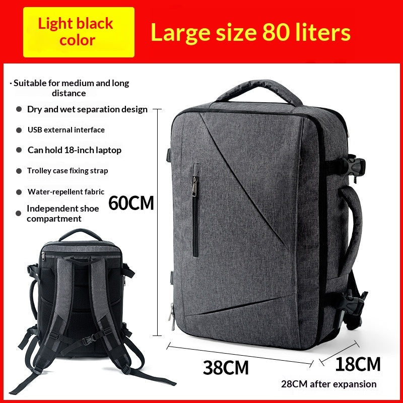 Travel Man Extra-Large Capacity Travel Backpack