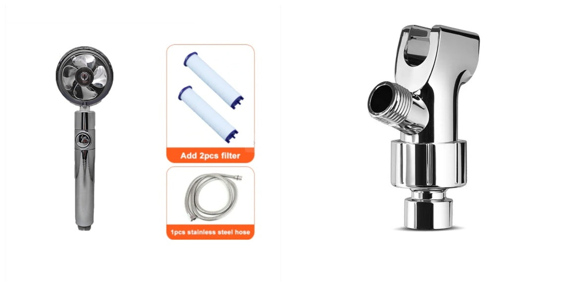 360 Rotating Water Saving Shower Head