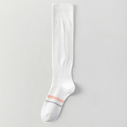 Ultra-thin Lightly Compressive Breathable Calf-length Athletic Socks
