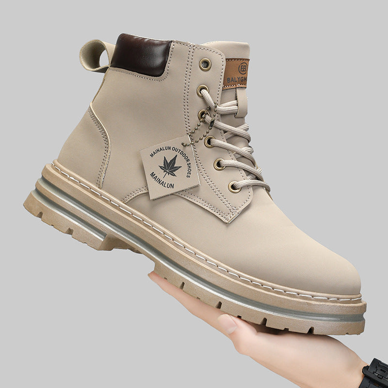 Winter Trendy Workwear Boots For Teens