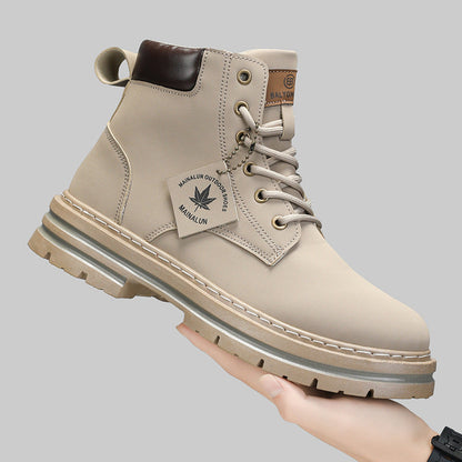 Winter Trendy Workwear Boots For Teens