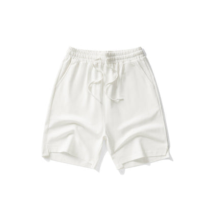 Mens Split-leg Athletic Five-point Shorts