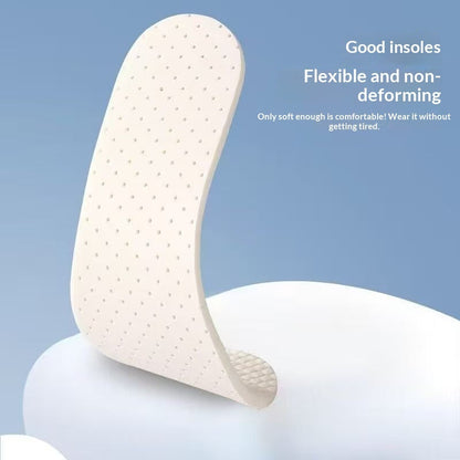 Childrens Latex Deodorizing Insoles Soft Sole Cuttable Breathable Sweat-Absorbent Durable