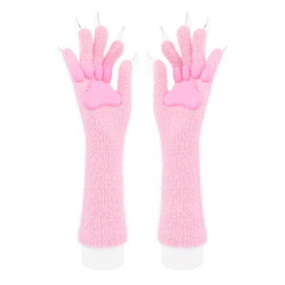 Halloween Silicone Meat Mat Long Gloves
