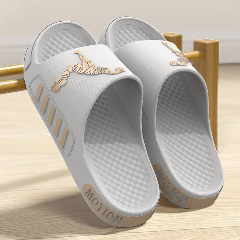 Mens Stylish Non Slip Deodorant Treated Thick-soled Sandals
