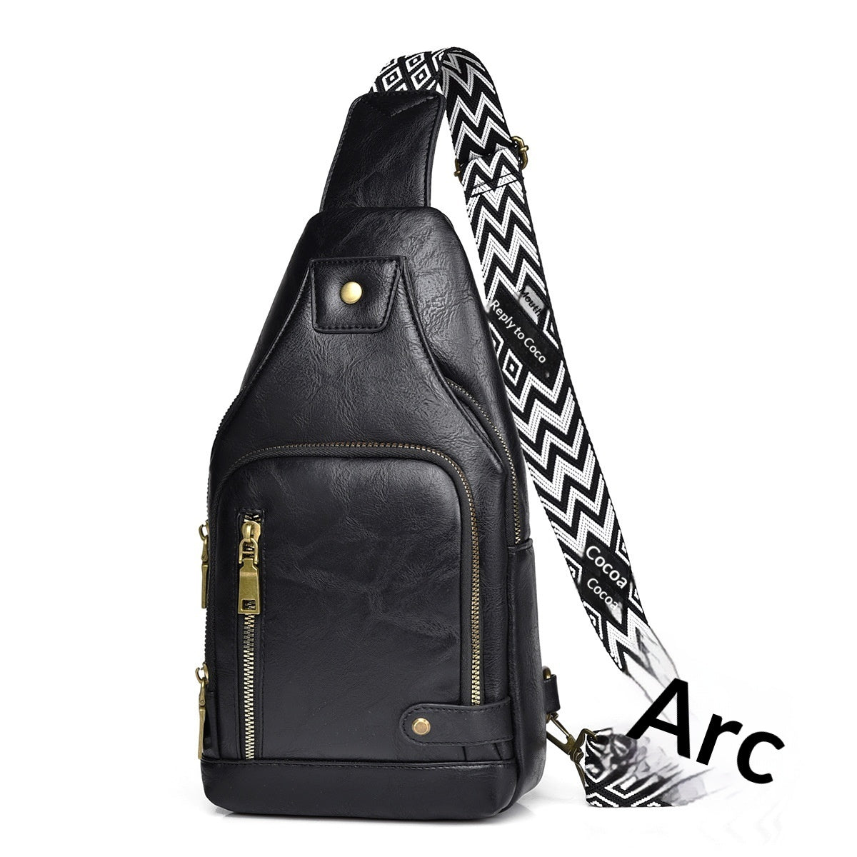 Men's Chest Bag, Men's Versatile Crossbody Bag, Multi-functional