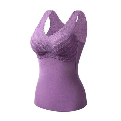 Autumn And Winter Body-hugging Topno Bra Required