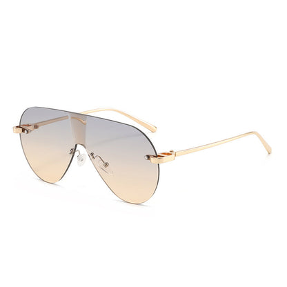 Fashionable Personalized One-piece Sunglasses