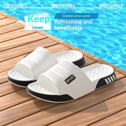 Plush-feel Slippers For Mendurable And Ideal For Summer Indoor Use