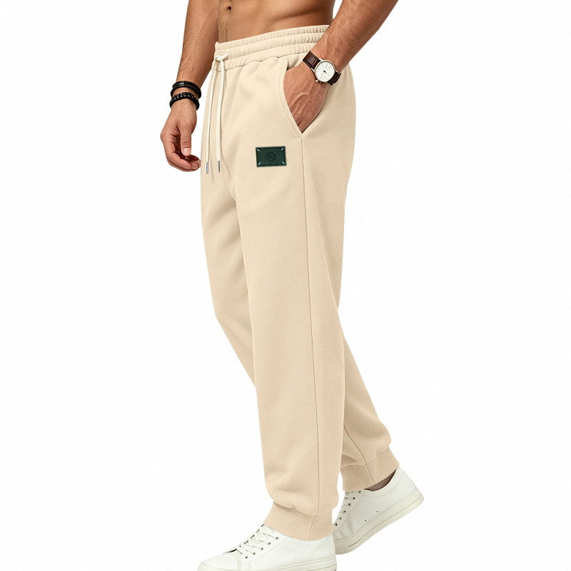 Winter Fleece-Softened Men's Loose Heavyweight Trendy Casual Sports Sweatpants