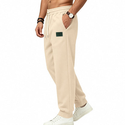Winter Fleece-Softened Men's Loose Heavyweight Trendy Casual Sports Sweatpants