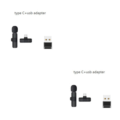 Wireless Lavalier Microphone Drag Two Outdoor