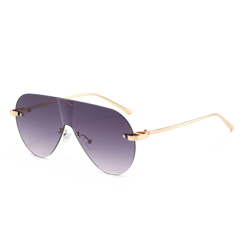 Fashionable Personalized One-piece Sunglasses