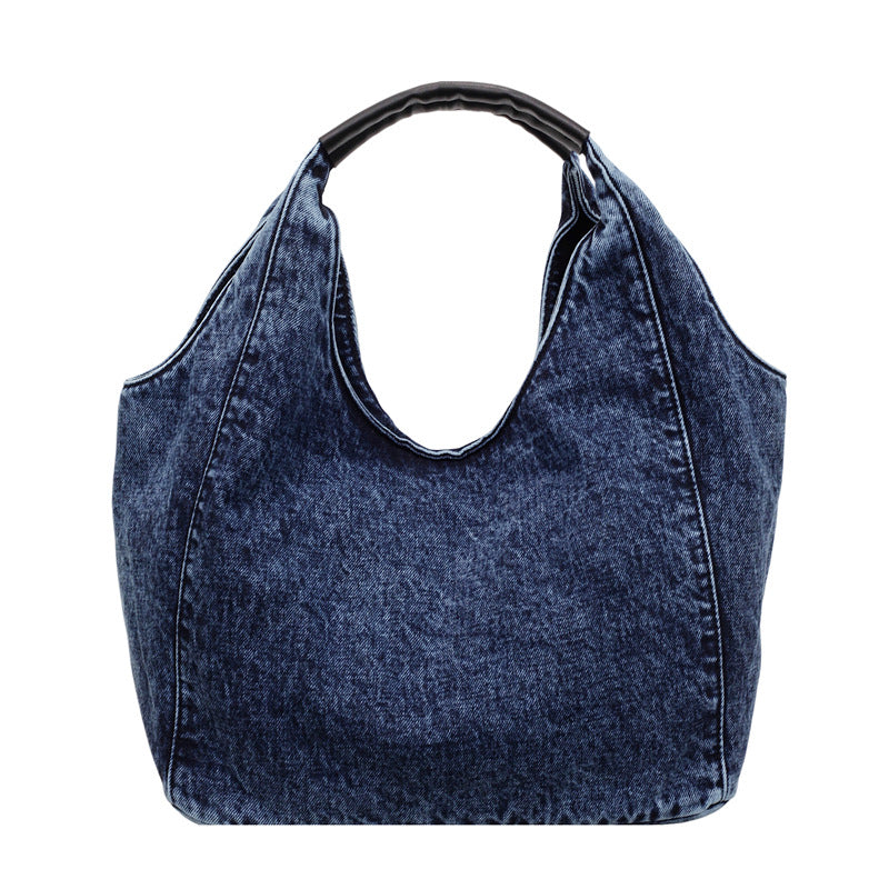 Large-Capacity Retro-Style Casual Shoulder Bag