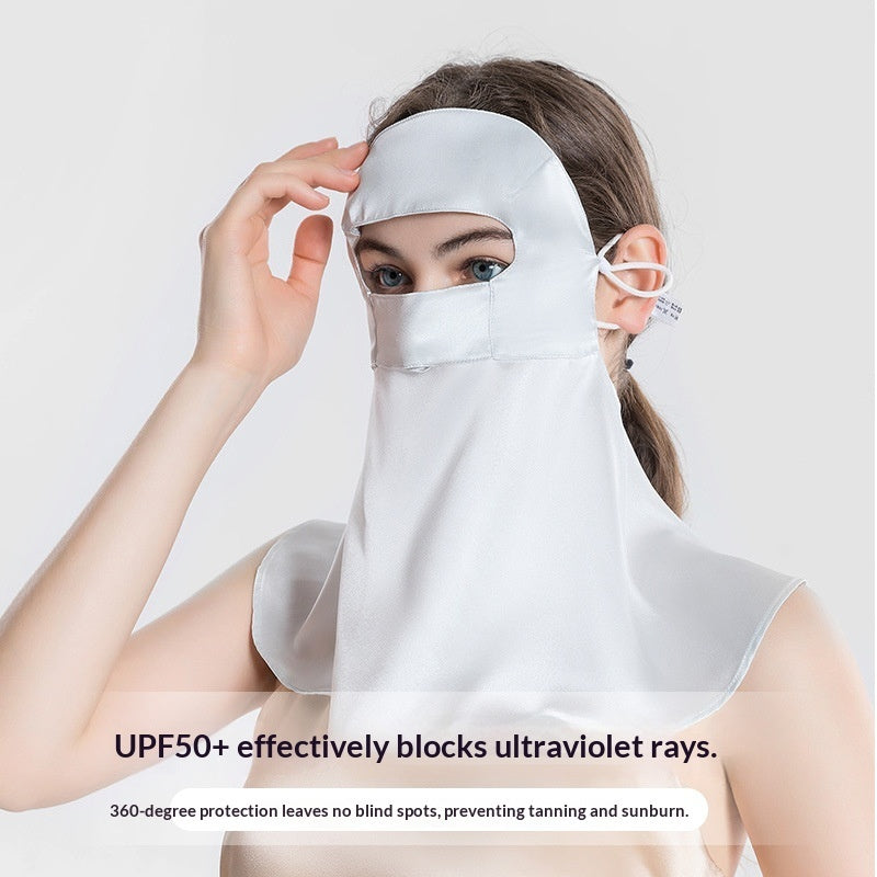 Sun Protective Face Mask For Summer Full Face UV Protection