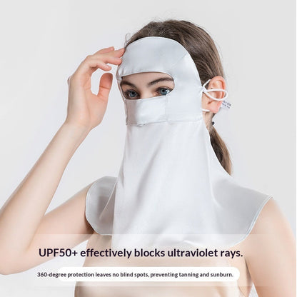 Sun Protective Face Mask For Summer Full Face UV Protection