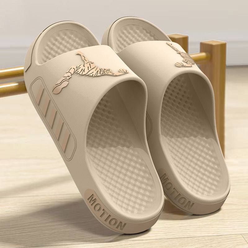 Mens Stylish Non Slip Deodorant Treated Thick-soled Sandals