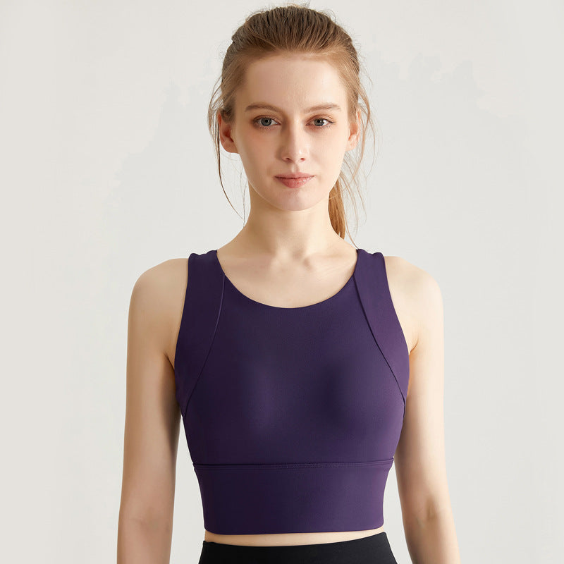 New Women's Yoga Tops For Spring & Summer With Sun Protection, Professional High-End Stylish Fitness Vests, Quick-Dry Sports Shirts For Women