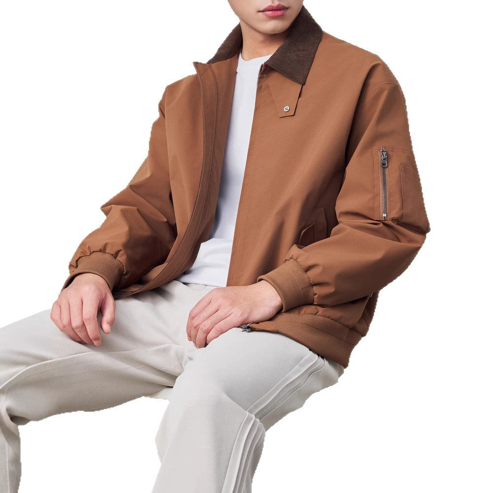 Mens TeflonRepellent Lapel Jacket