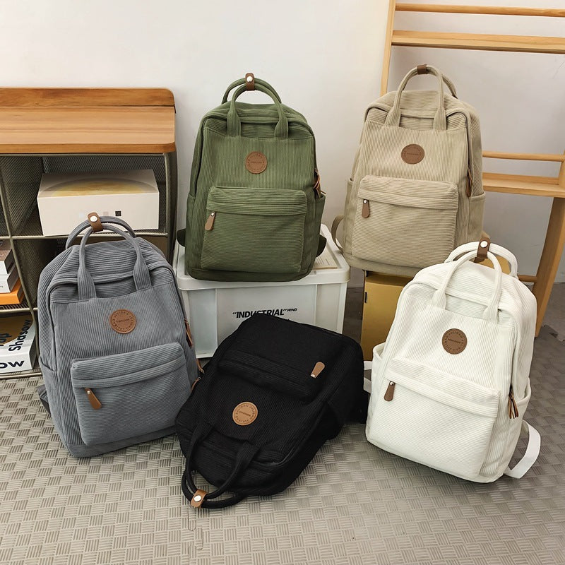 Retro Fashion Backpack For Men And Women