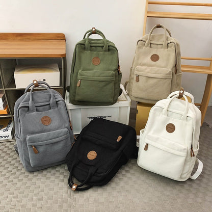 Retro Fashion Backpack For Men And Women