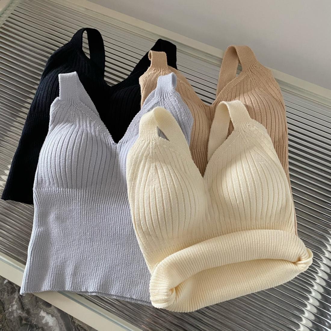 Autumnwinter Warm Camisole Top For Women