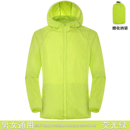 New Sun Protection Clothing Couple Outdoor Skin Clothing Women's UV Protection Sports Skin Windbreaker Sun Protection Clothes Men