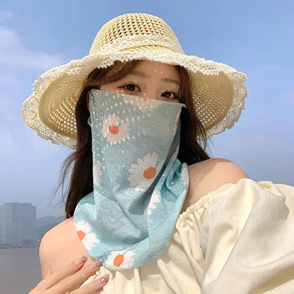 Summer UV-Protective Full-Face Mask For Women
