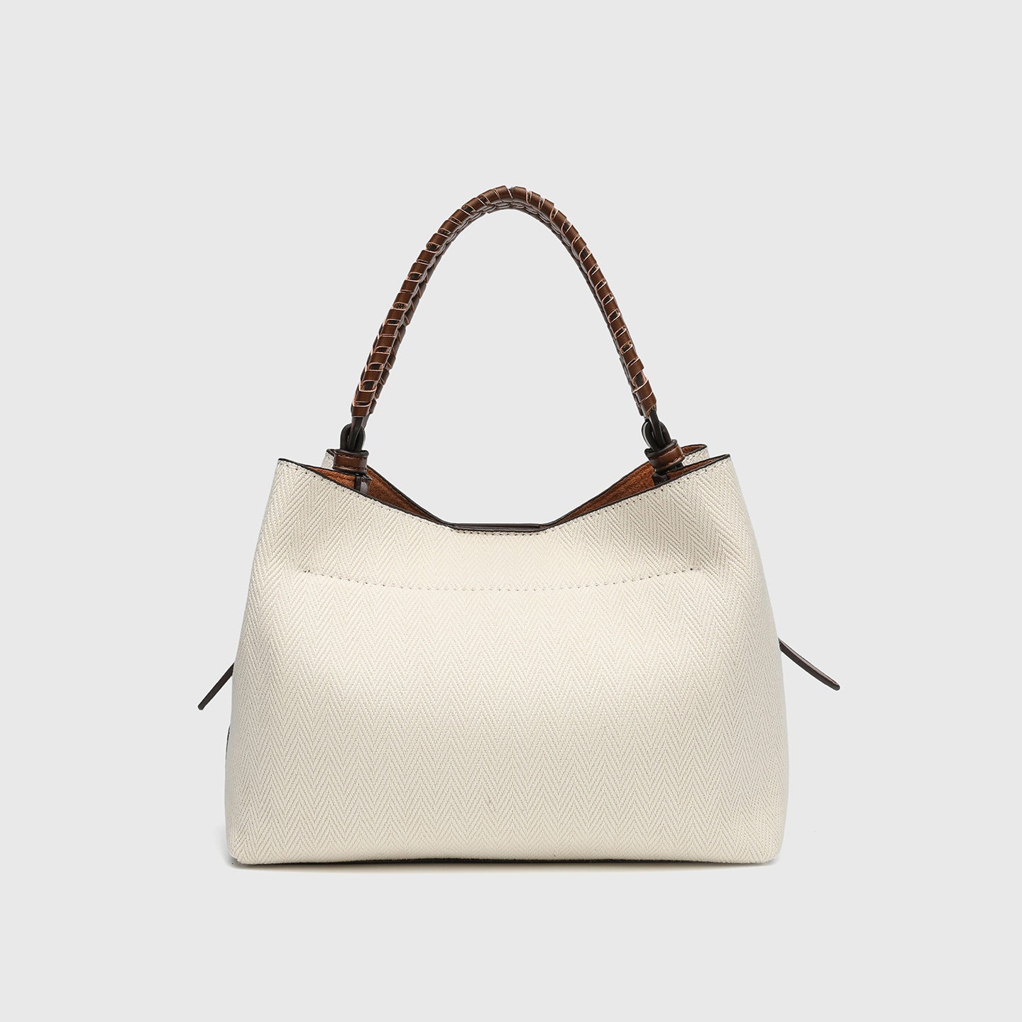 Handwoven Straw Bucket Bag - Women's Casual Tote with Shoulder Strap for Spring Summer Daily Commute Shopping Beach Travel