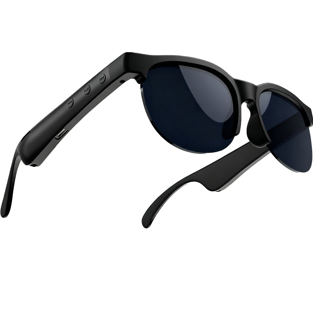 AI Smart Glasses Bluetooth Sunglasses For Music Calling Translation S01