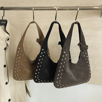 Fashionable Vintage Large-capacity Casual Shoulder Bag