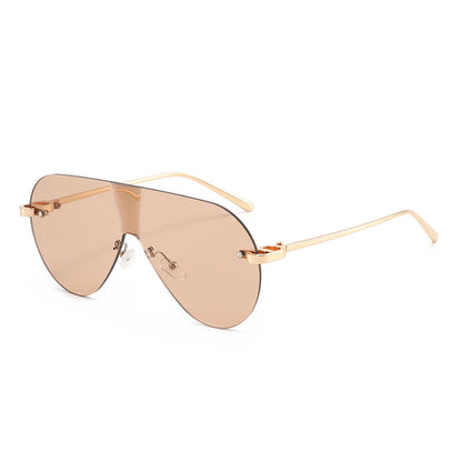 Fashionable Personalized One-piece Sunglasses