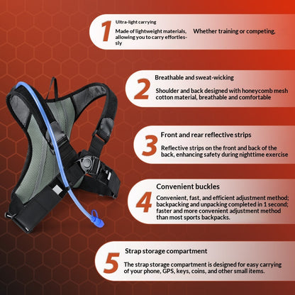 Dual-shoulder Cycling Backpack Motorcycle Backpack